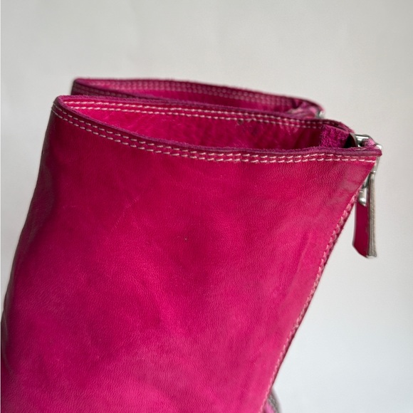 Guidi made in Italy pink leather boots - Picture 6 of 16